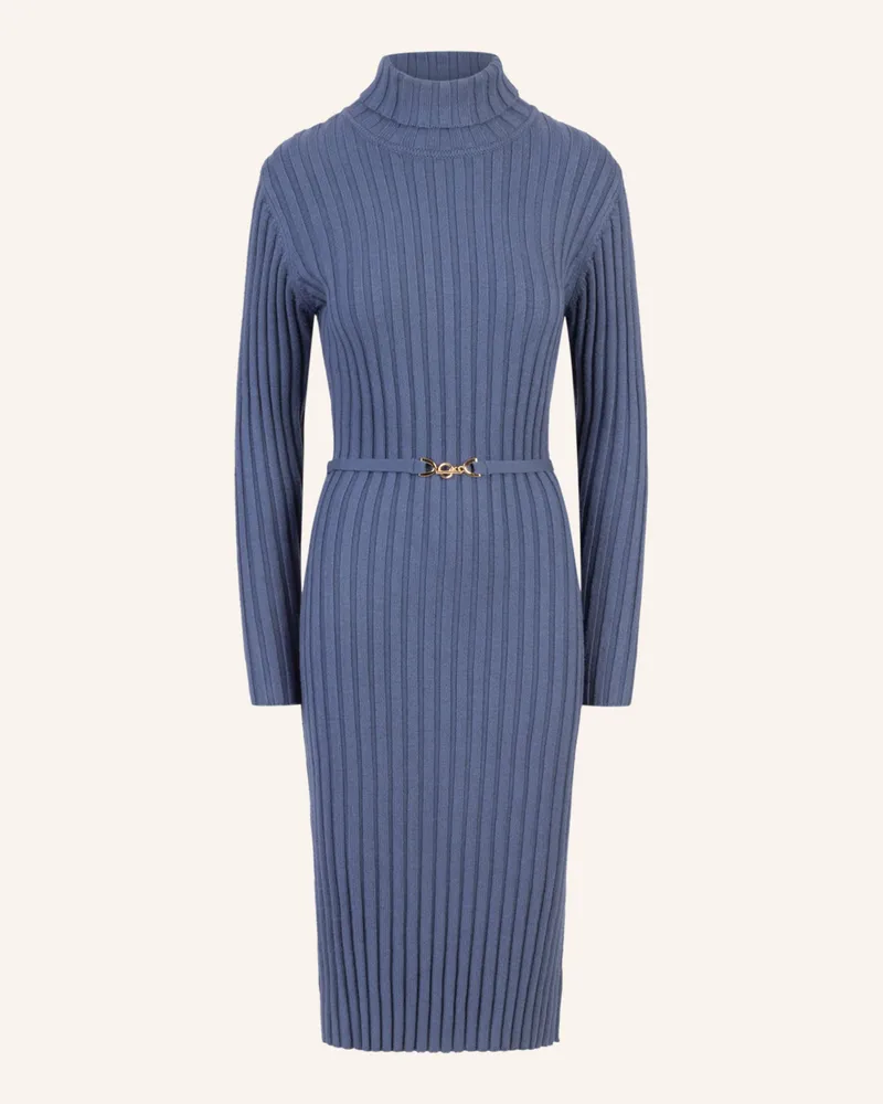 Apart Midistrickkleid Blau