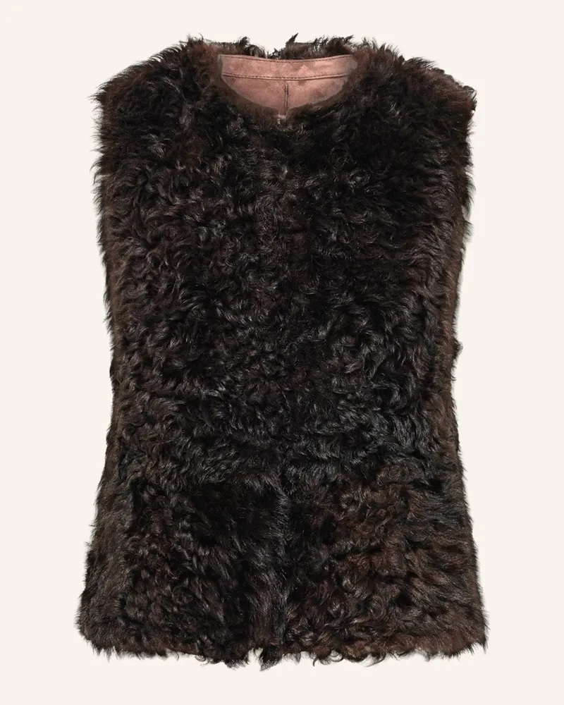 Gerard Darel Jacke Maelle braun Hellbraun