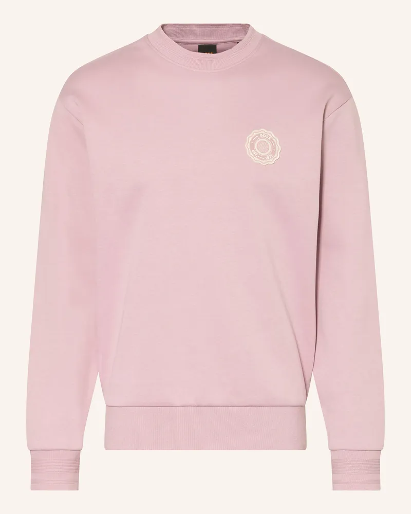 HUGO BOSS Sweatshirt VARSITY Rosé