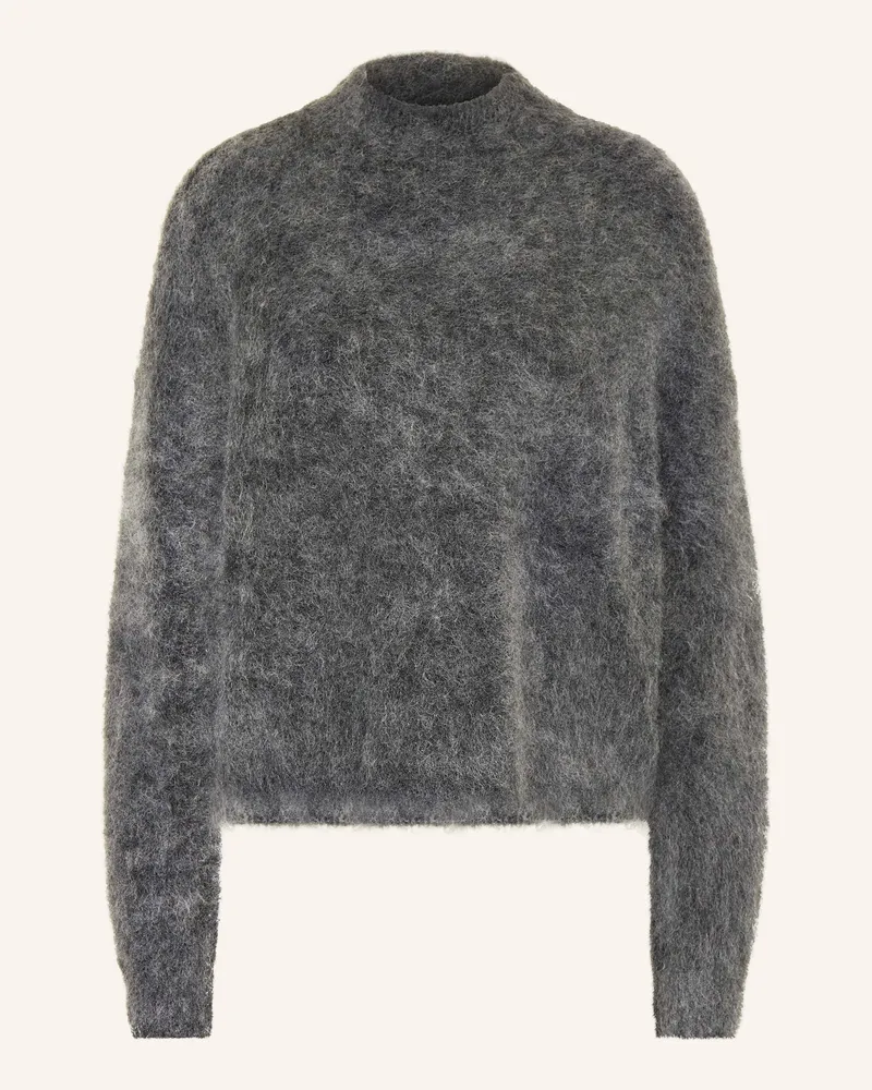 Gestuz Pullover DEBBIEGZ mit Mohair Grau