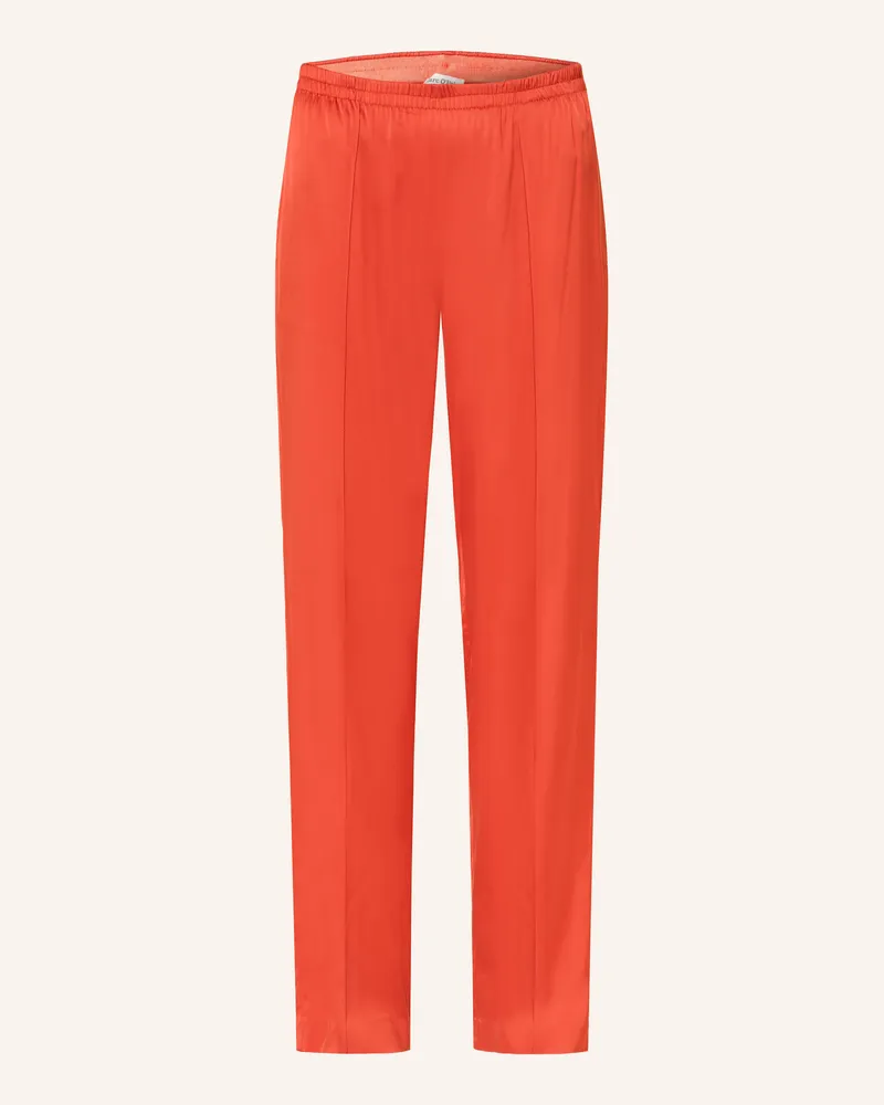 Marc O'Polo Hose im Jogging-Stil Dunkelorange