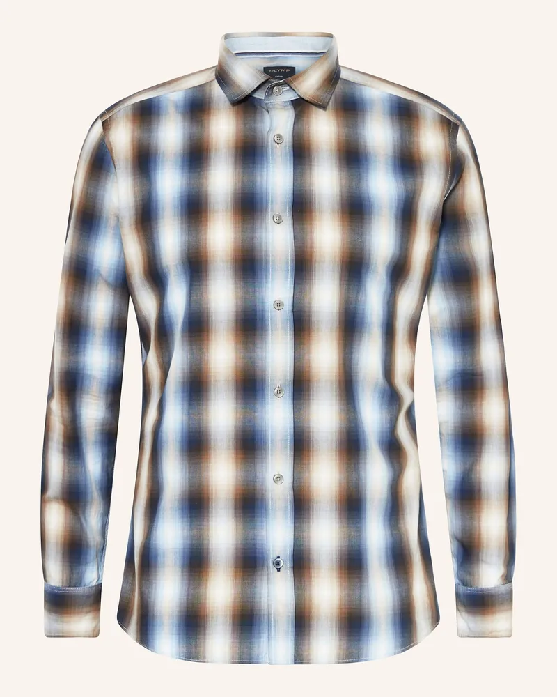 Olymp Hemd Casual regular fit Dunkelblau