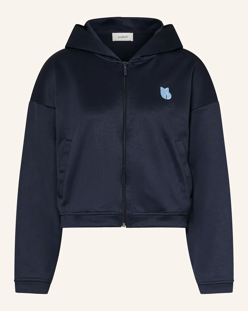 ba&sh Cropped-Sweatjacke ALMA Dunkelblau