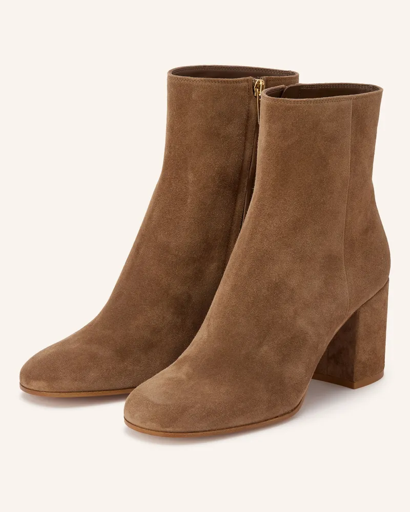 Gianvito Rossi Stiefeletten Joelle beige Camel
