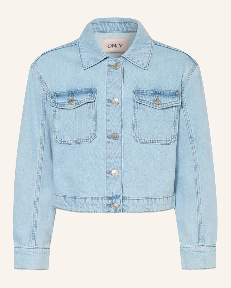 only Jeansjacke blau Light