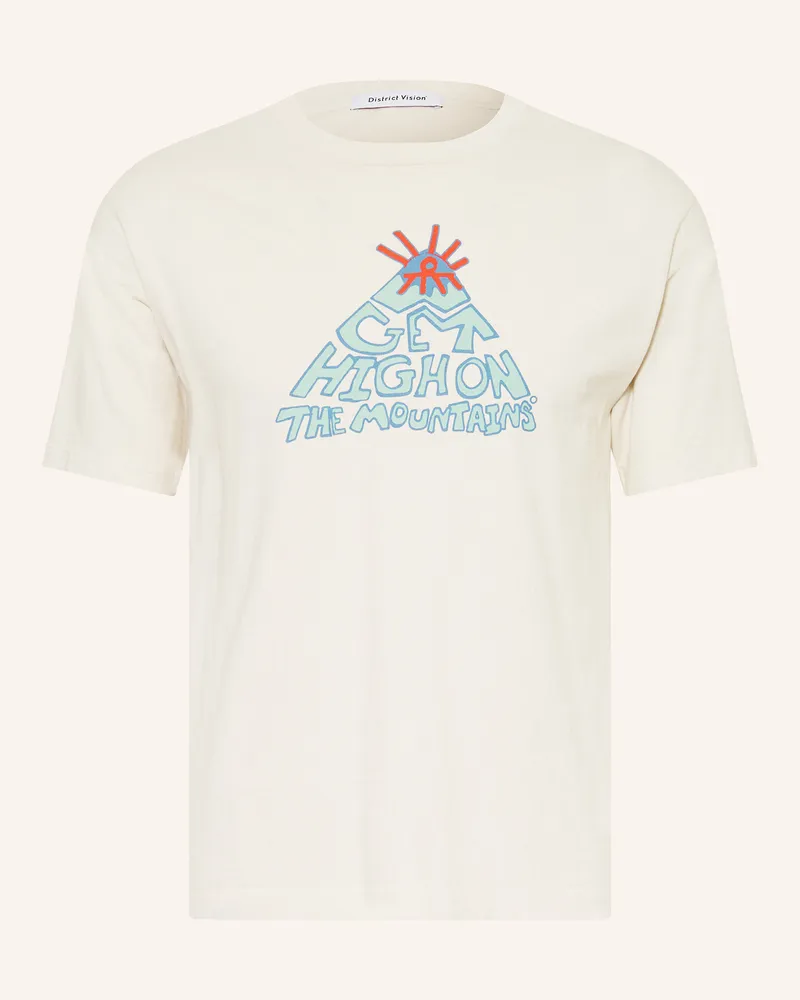 District Vision T-Shirt CALIFORNIA Creme