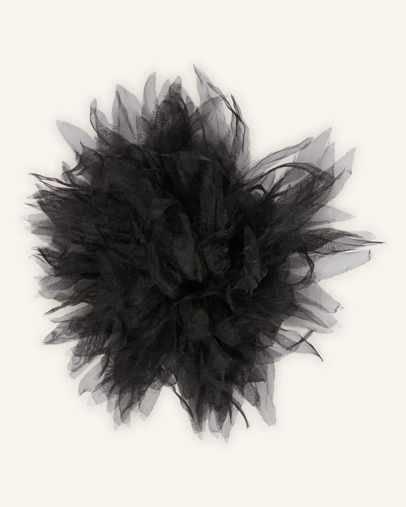 Luisa Cerano Brosche schwarz Schwarz