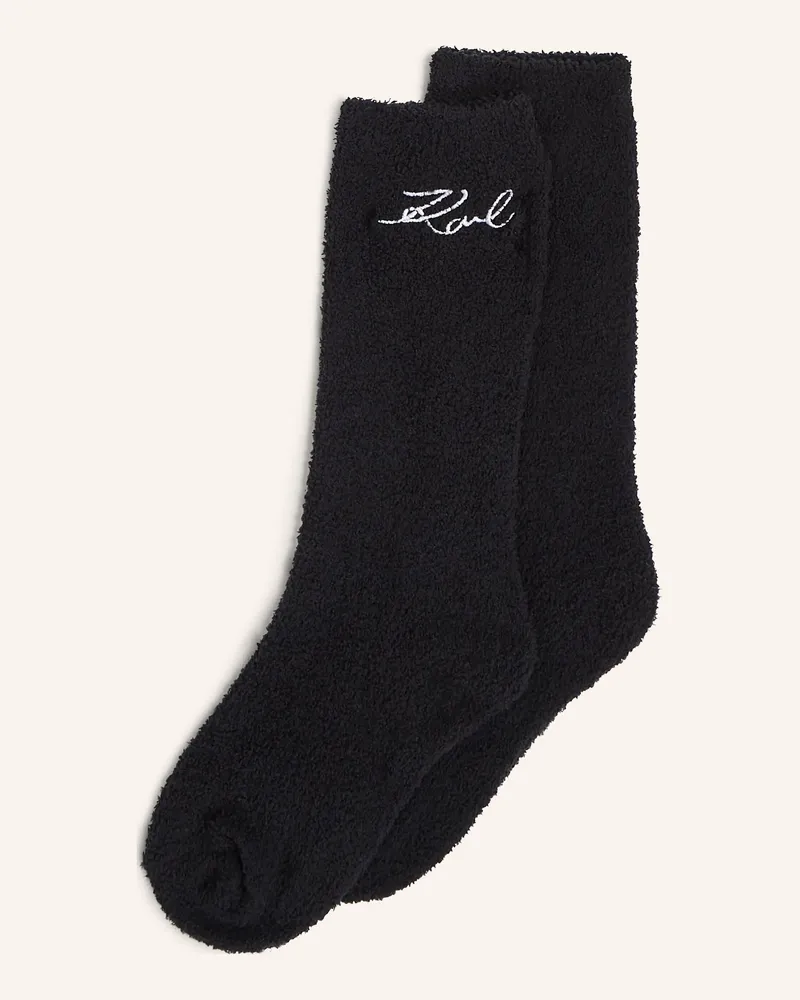Karl Lagerfeld Socken schwarz Schwarz