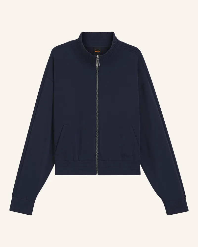HUGO BOSS Sweatshirt C_Ecurtis Relaxed Fit blau Dunkelblau