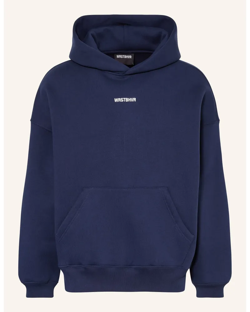 WRSTBHVR Oversized-Hoodie HAKO Blau