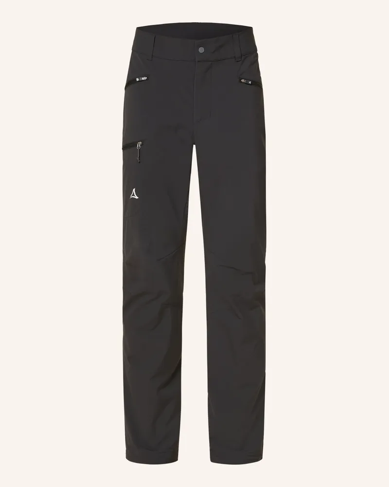 Schöffel Trekkinghose Blaueis schwarz Schwarz