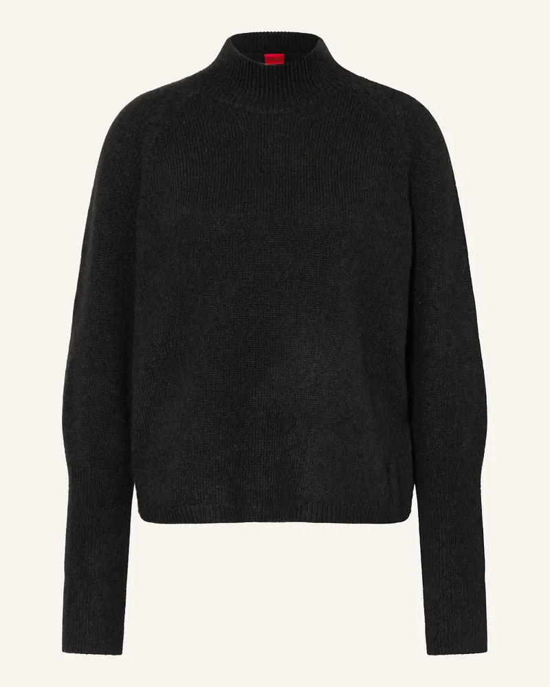HUGO BOSS Pullover Surpio schwarz Schwarz
