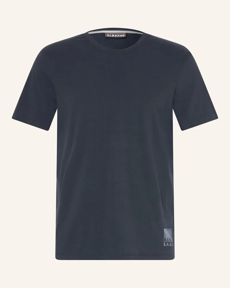 ELBSAND T-Shirt Klaas blau Dunkelblau