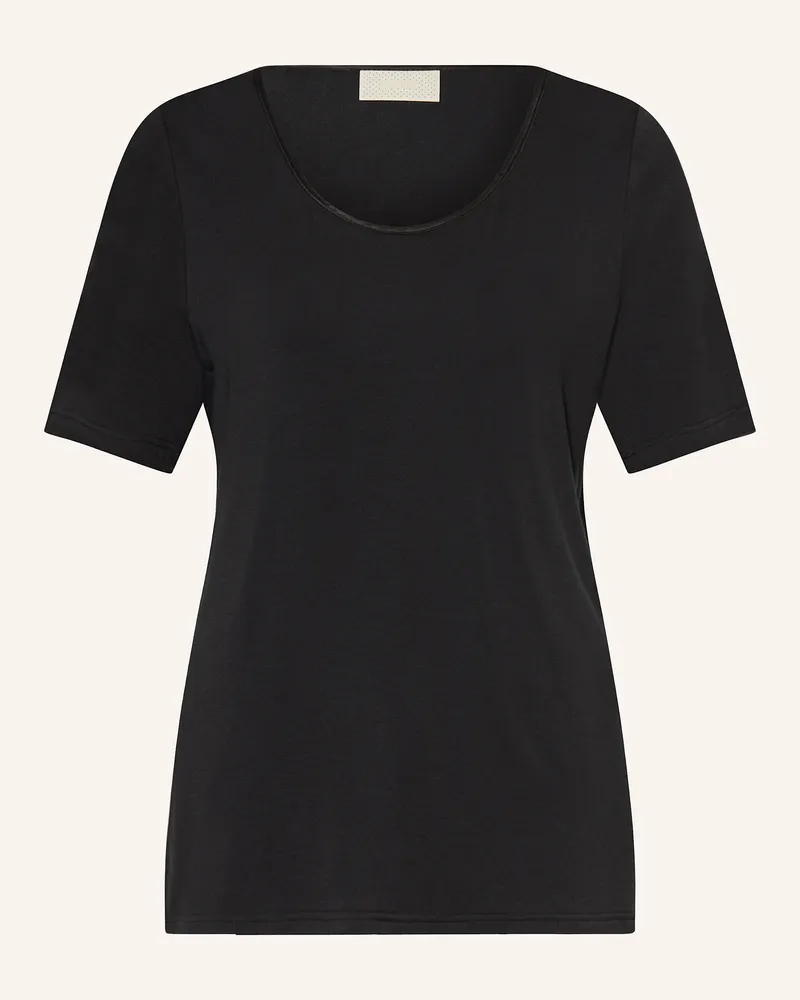 Essenza Schlafshirt Julot Uni grau Schwarz