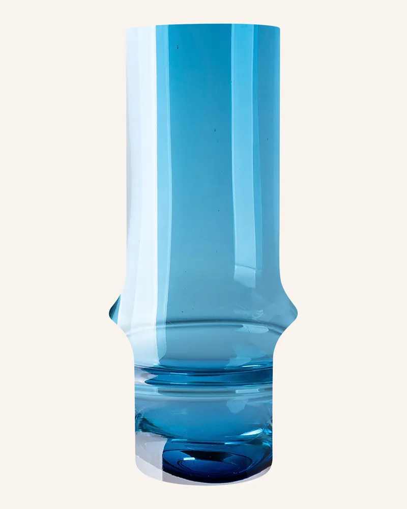 Fink Glasvase Glenda blau Blau