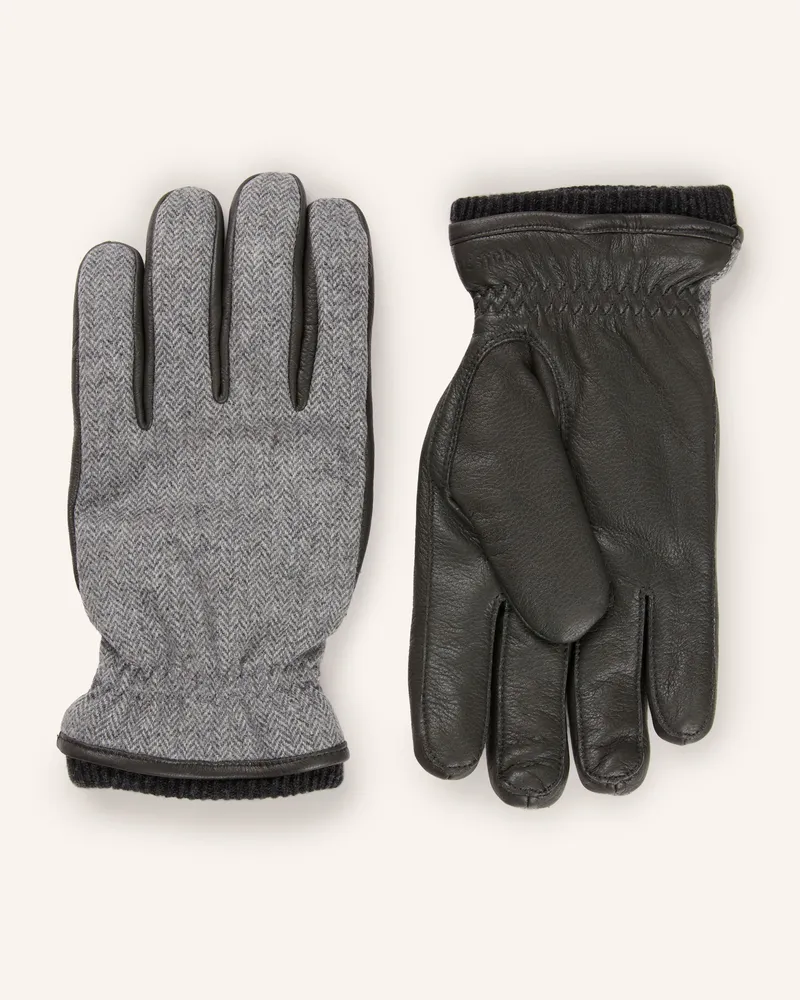 Hestra Handschuhe Wilhelm grau Grau