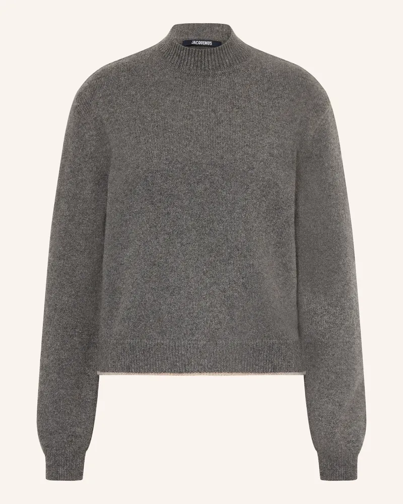 Jacquemus Cashmere-Pullover La Maille Cachemire grau Grau