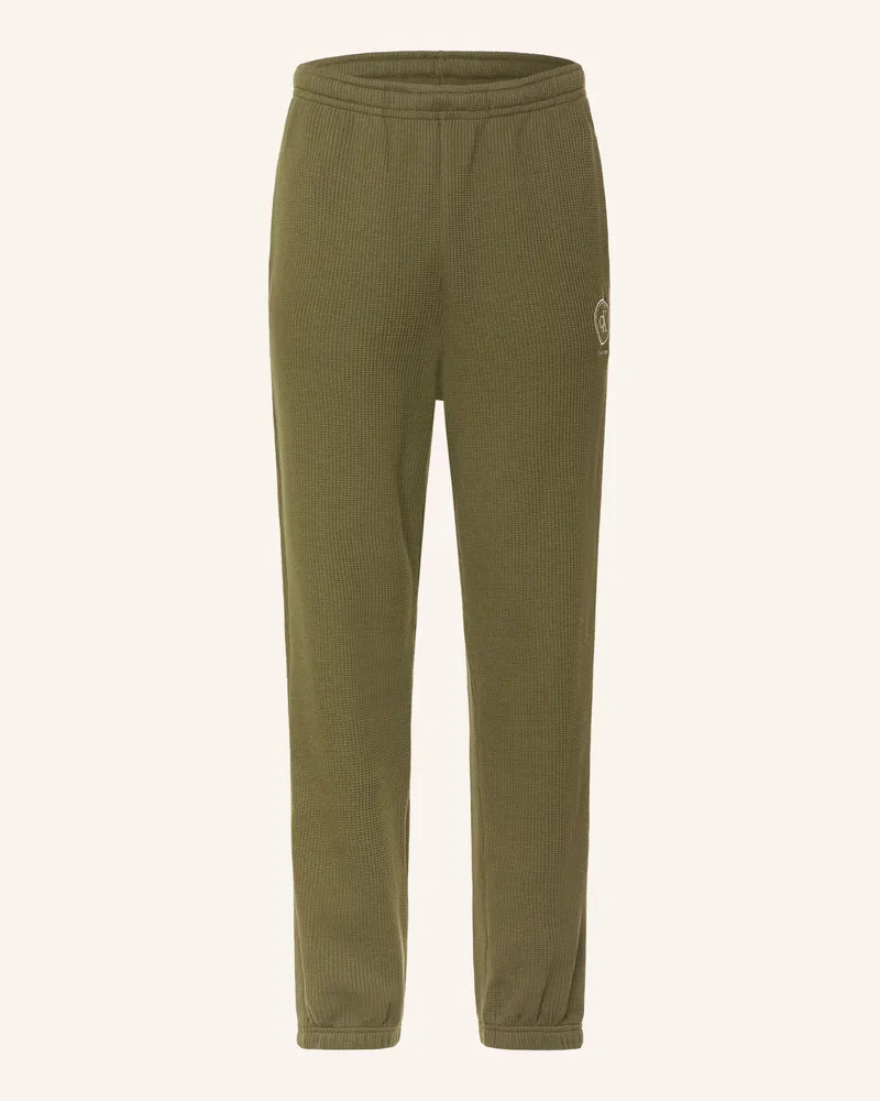 Calvin Klein Lounge-Sweathose gruen Oliv