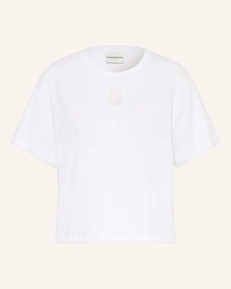 Claudie Pierlot T-Shirt weiss Weiss