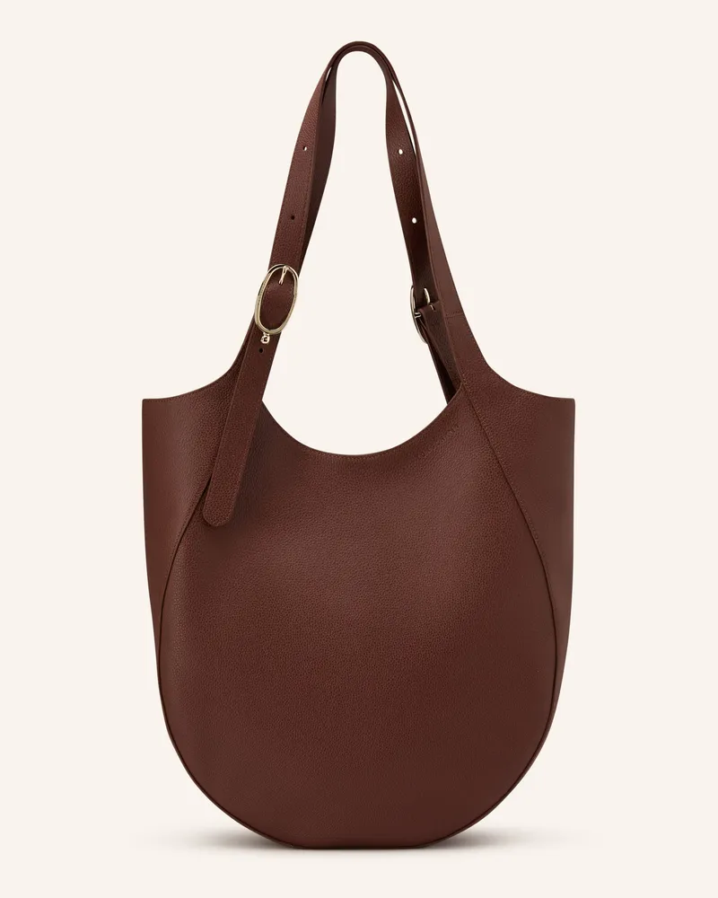 Longchamp Beuteltasche Le Foulonné Xl braun Braun