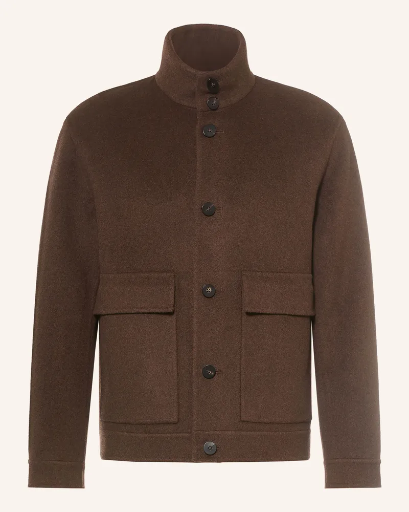 DUNO Overjacket Lear Roma braun Dunkelbraun