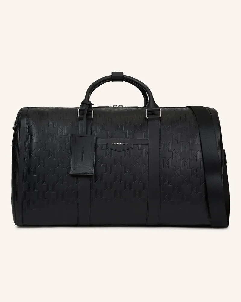 Karl Lagerfeld Weekender schwarz Schwarz
