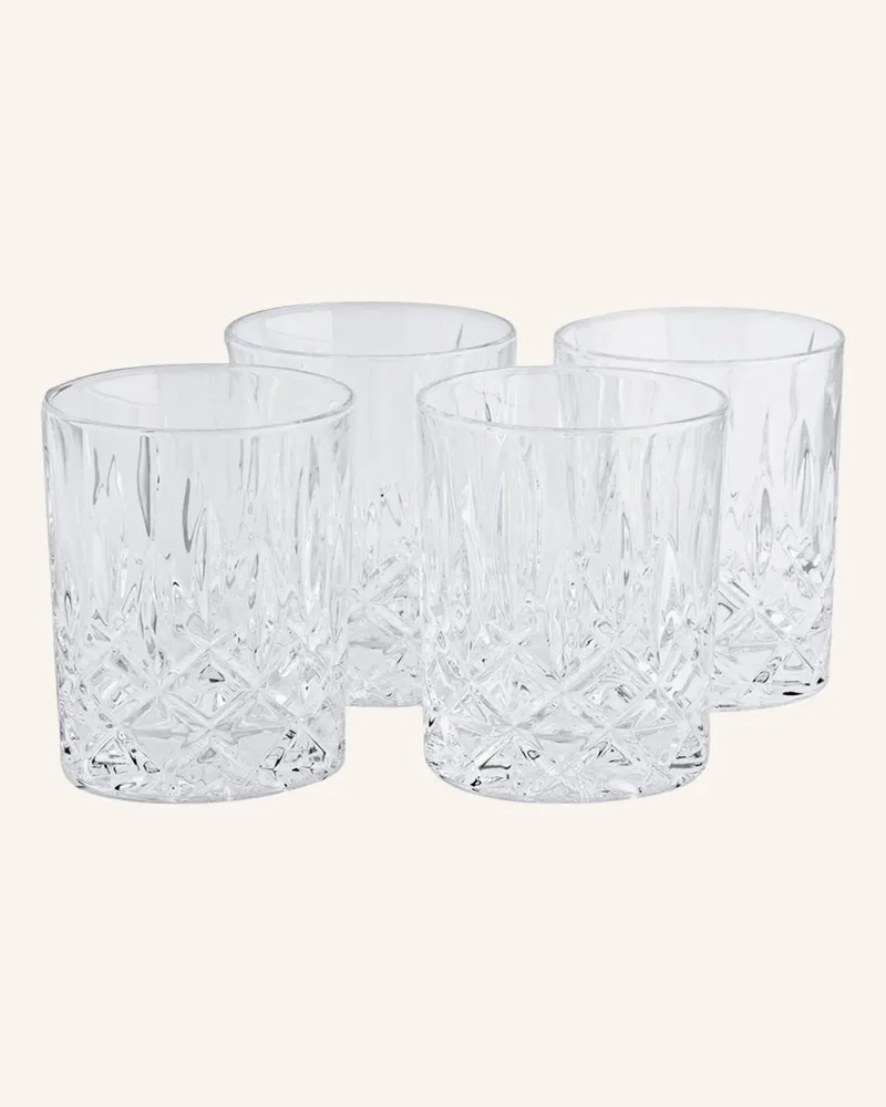 Riedel 4er-Set Whiskygläser Vivant Double Old Fashioned transparent Transparent