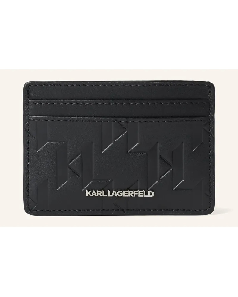 Karl Lagerfeld Kartenetui Schwarz