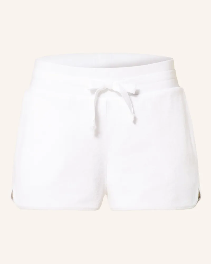 Juvia Frotteeshorts weiss Weiss