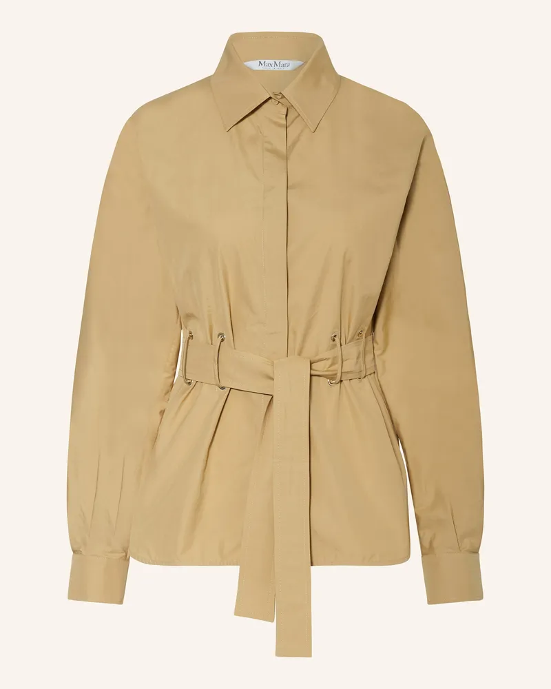 Max Mara Hemdbluse JUGLAS Camel