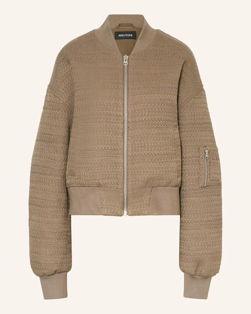 MEOTINE Tweed-Blouson KIAN Khaki