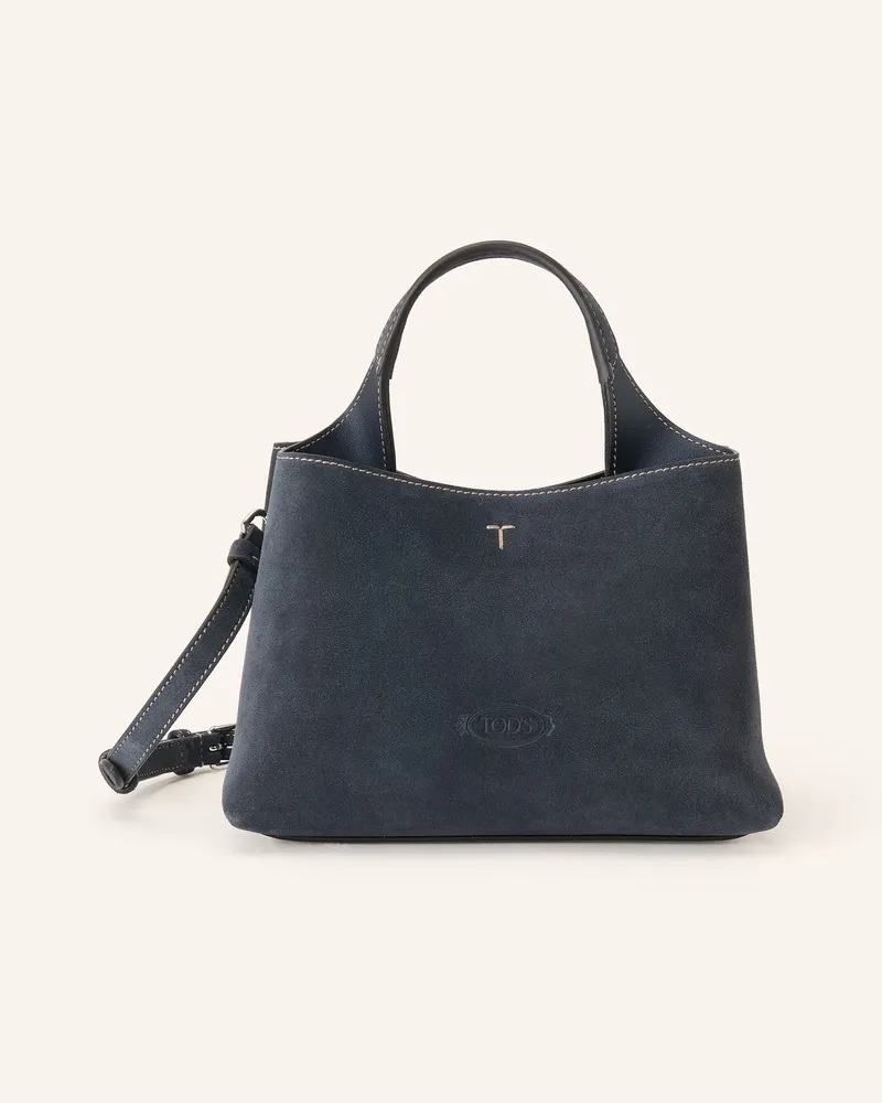 TOD'S Handtasche blau Dunkelblau