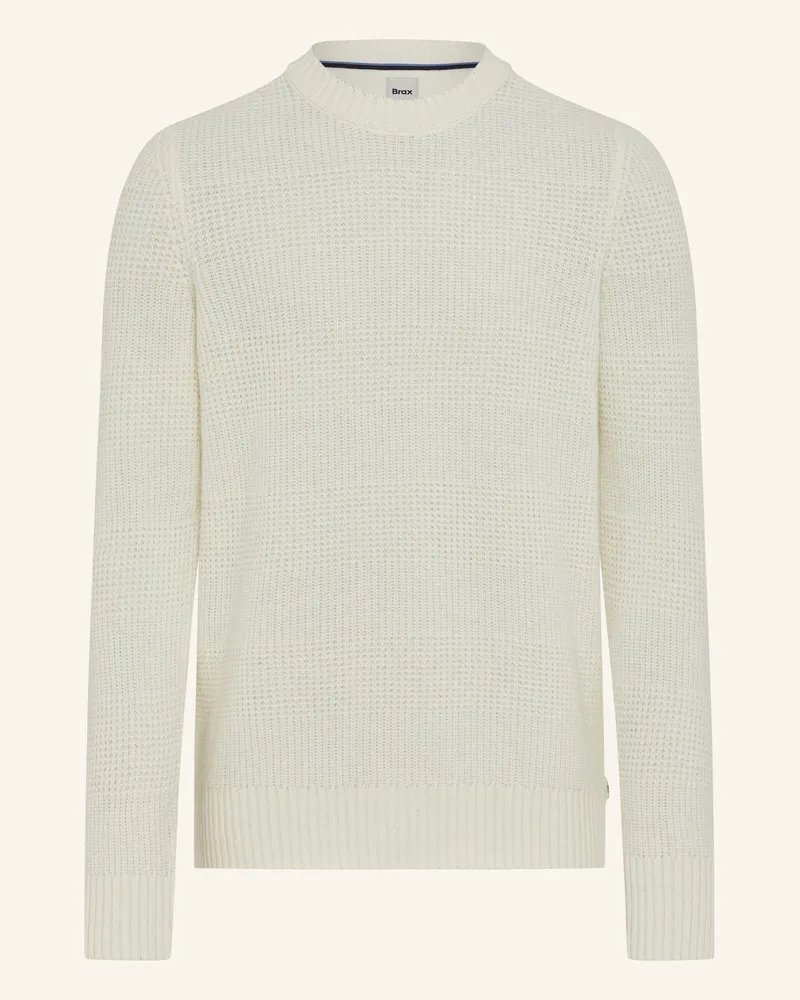 Brax Strickpullover STYLE RICK Weiss