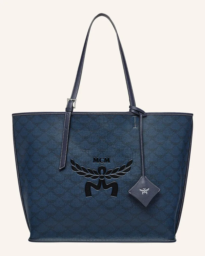 MCM Shopper LAURETOS MEDIUM Blau