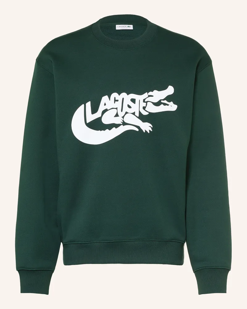 Lacoste Sweatshirt gruen Dunkelgrün