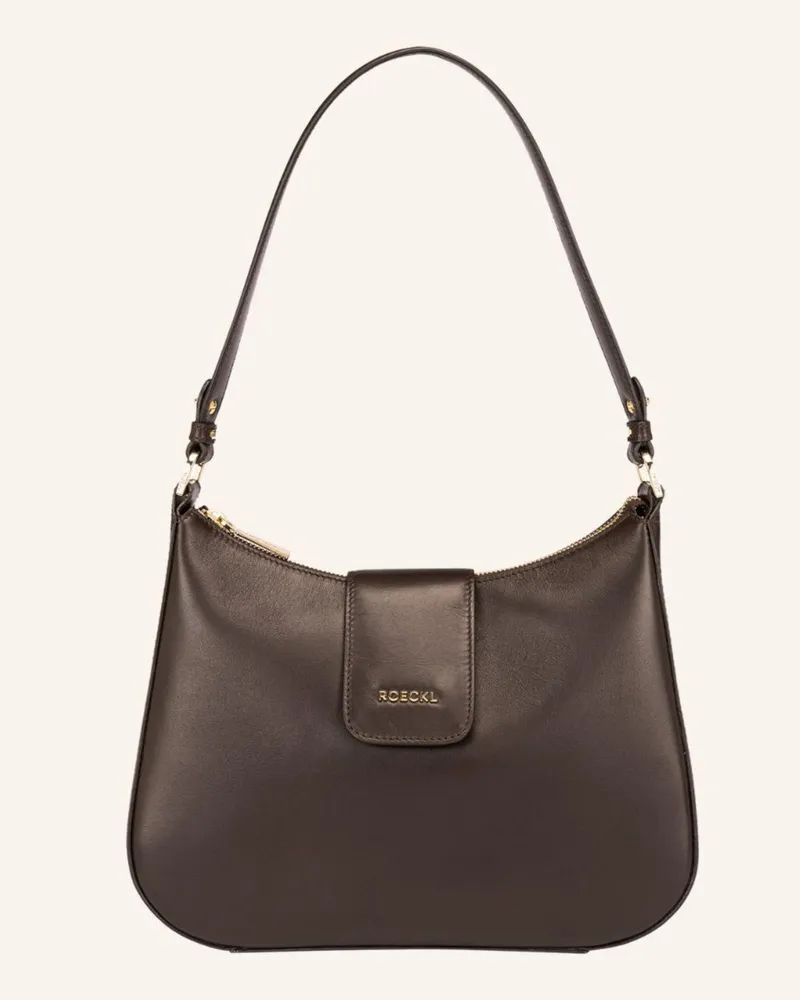 Roeckl Schultertasche FLORENCIA Braun