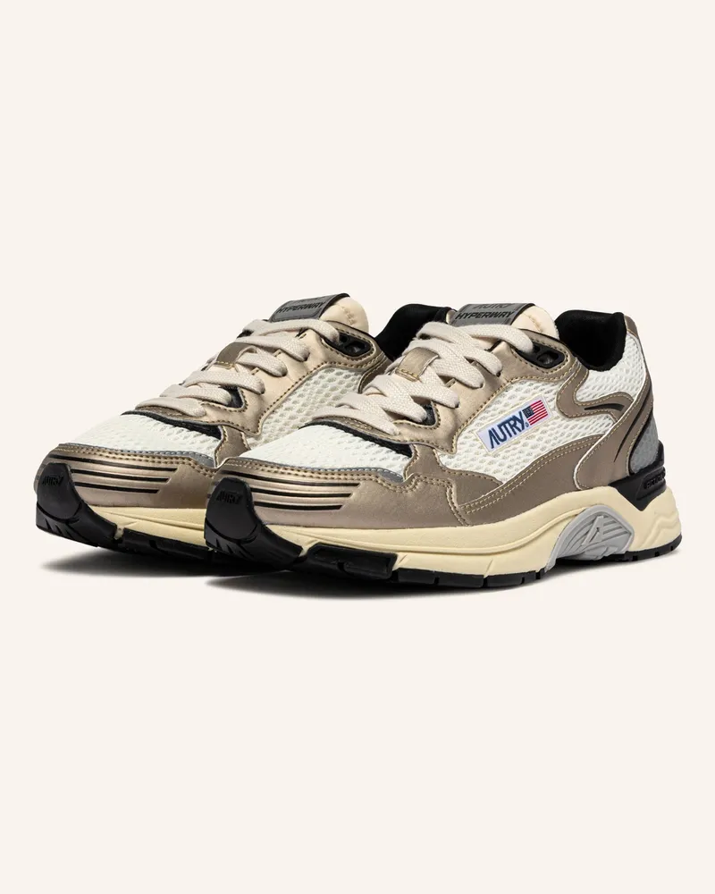 AUTRY Sneaker Hyperway Low Wom gold Creme