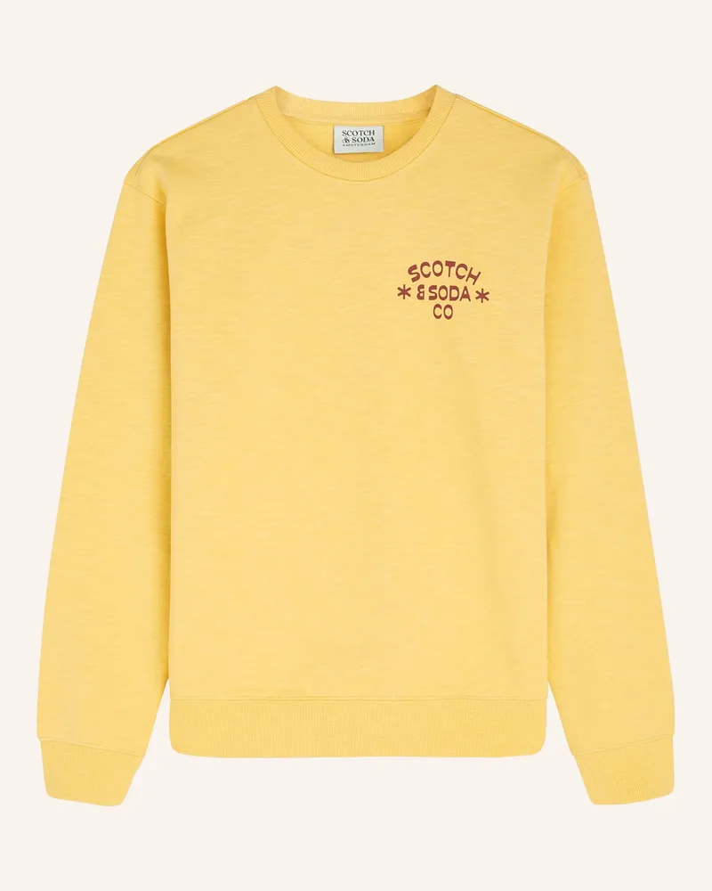 Scotch&Soda Sweatshirt gelb Gelb