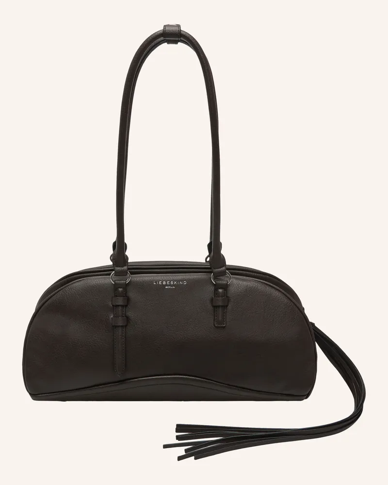 Liebeskind Schultertasche Frieda Medium braun Dunkelbraun