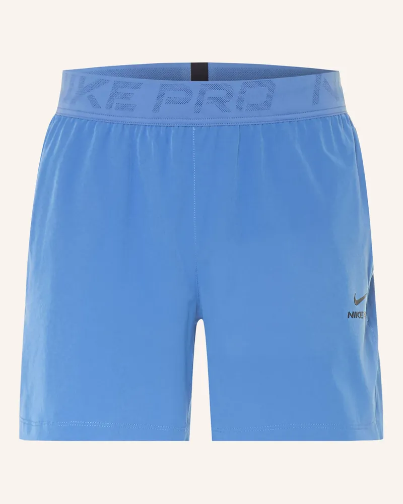 Nike Trainingsshorts Pro Training blau Blau