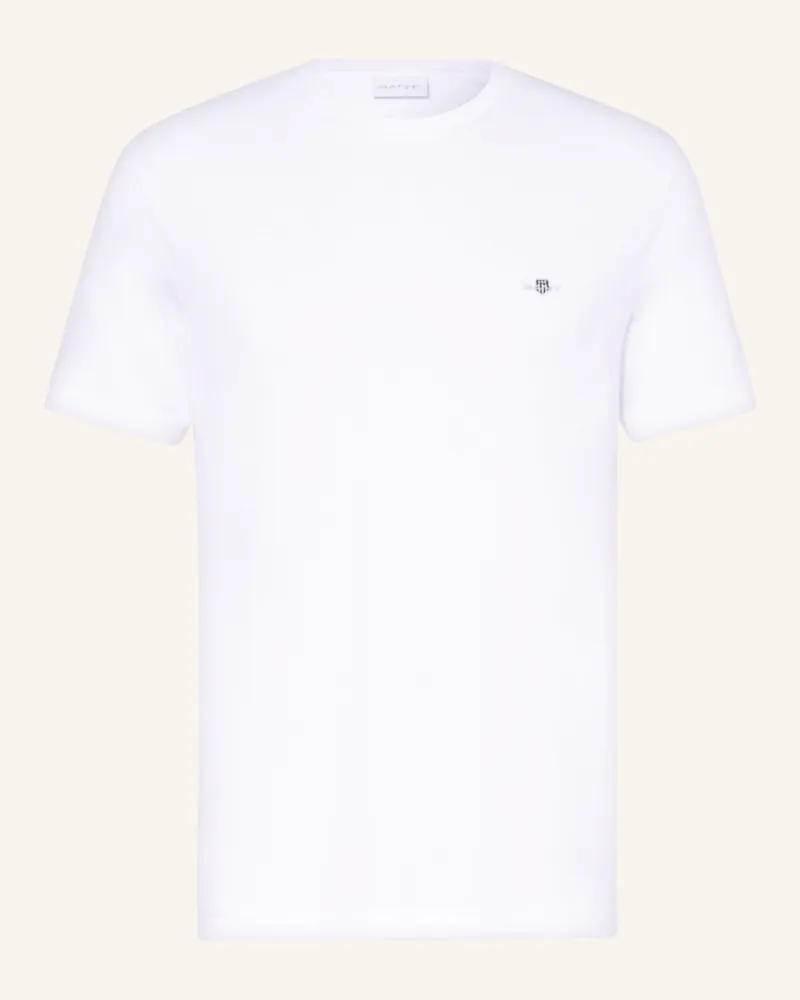 Gant T-Shirt Weiss