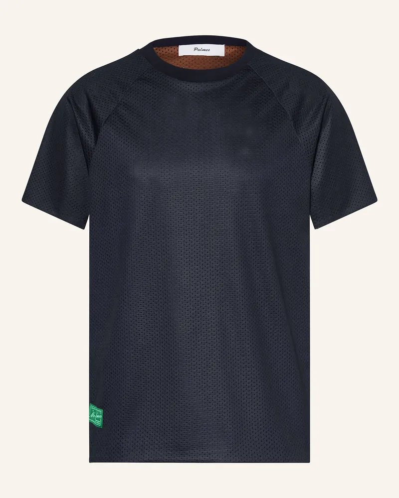 Palmes Mesh-Shirt zum Wenden Dunkelblau
