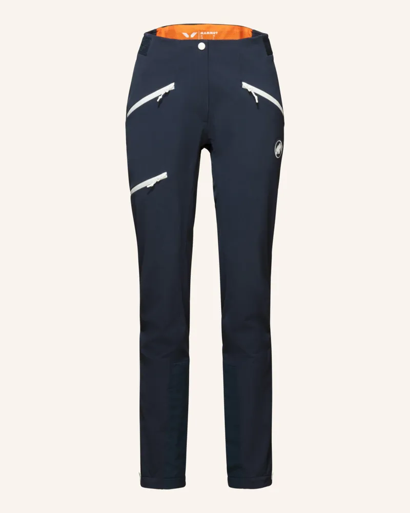 Mammut Softshellhose Eisfeld Advanced blau Blau