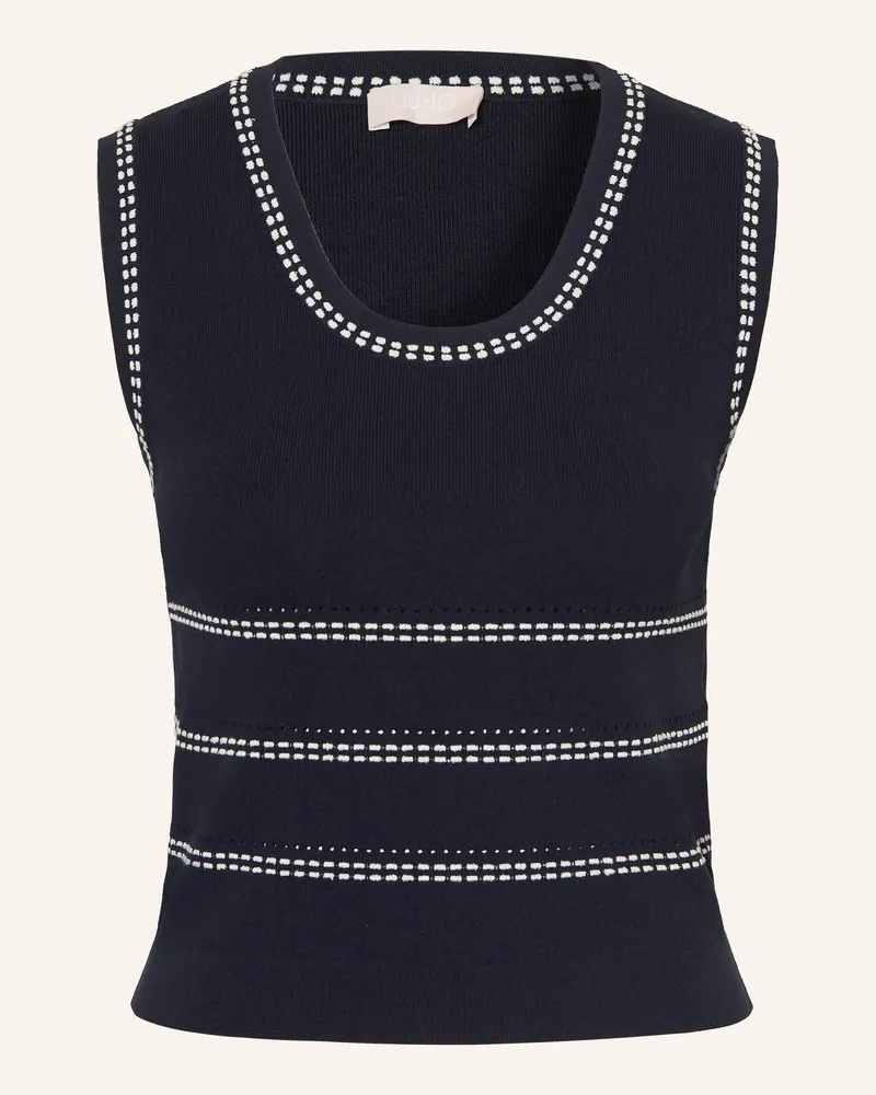 Liu Jo Stricktop Dunkelblau