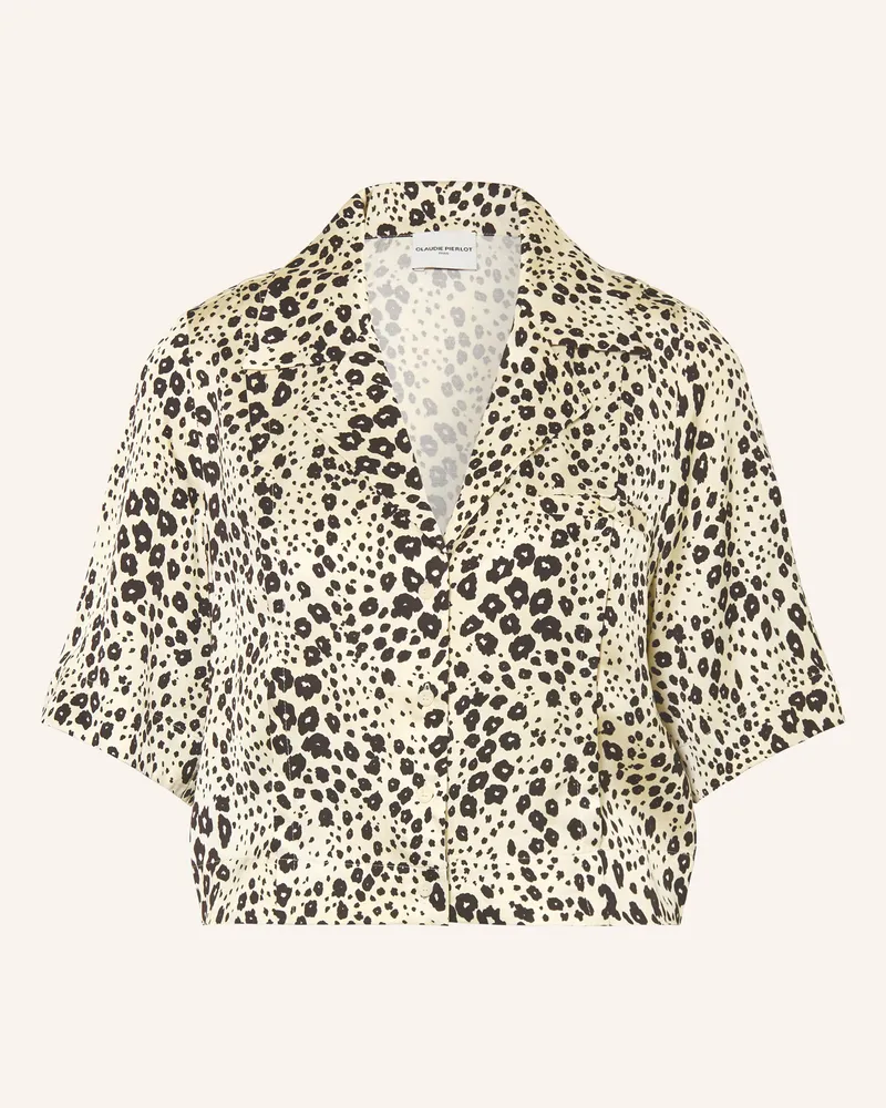 Claudie Pierlot Blusentop Calialeo beige Creme