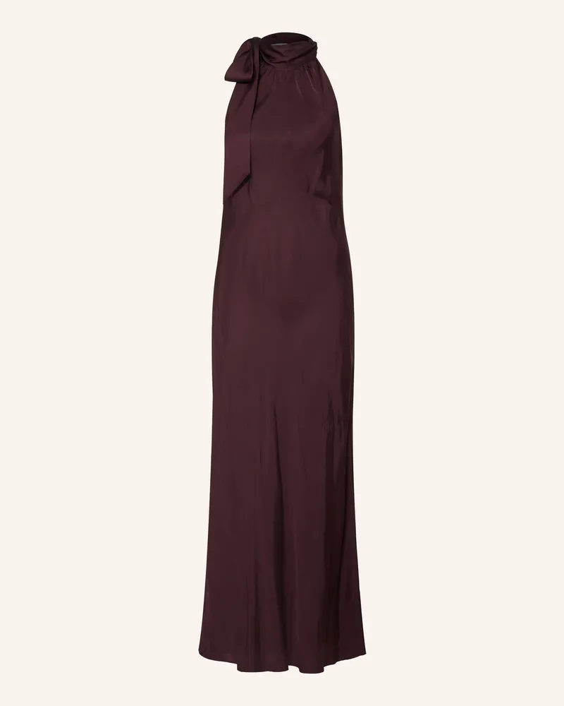 AllSaints Schluppenkleid Beril Mit Seide rot Dunkelrot