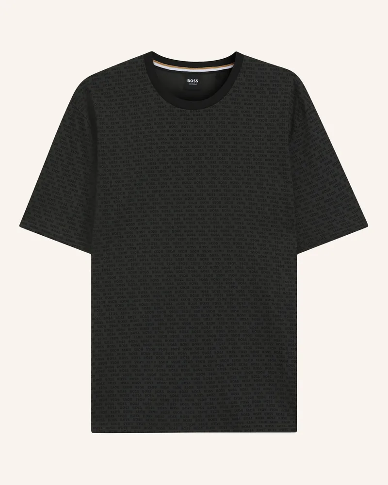 HUGO BOSS Shorty-Schlafanzug Relax schwarz Schwarz