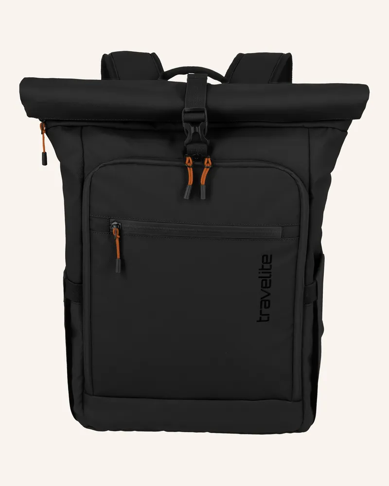 Travelite Rucksack BRIIZE ROLL UP 24 l mit Laptop-Fach Schwarz