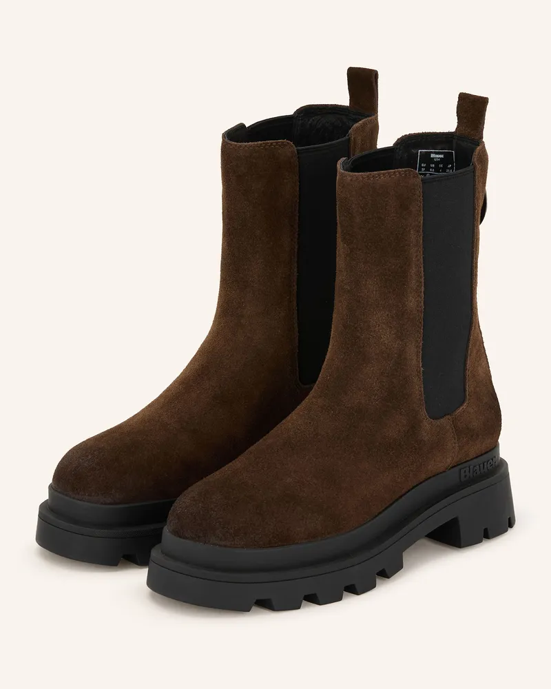 Blauer Boots kimmel08 braun Dunkelbraun