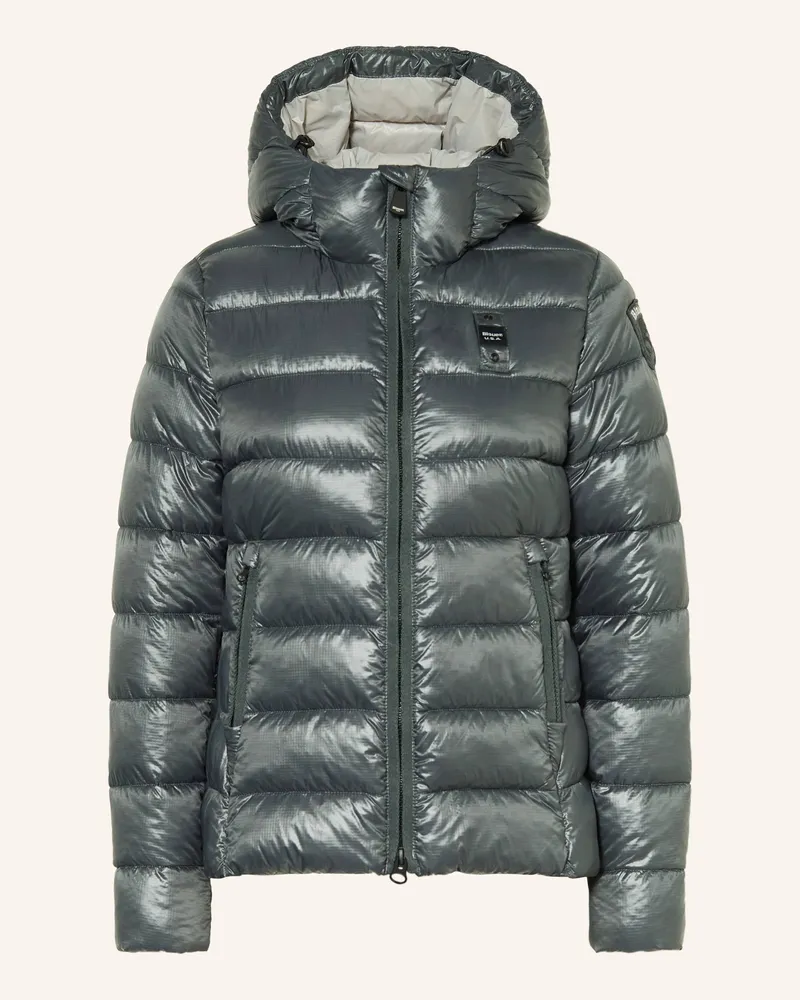 Blauer Steppjacke CAROLL mit DUPONT™ SORONA®-Isolierung Grün